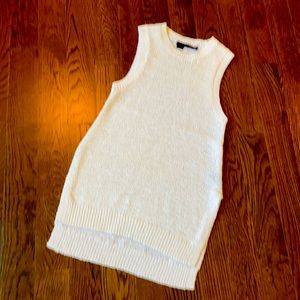 360Sweater Low/High sleeveless tunic top in XS.